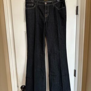 Women's Black Flared Jeans